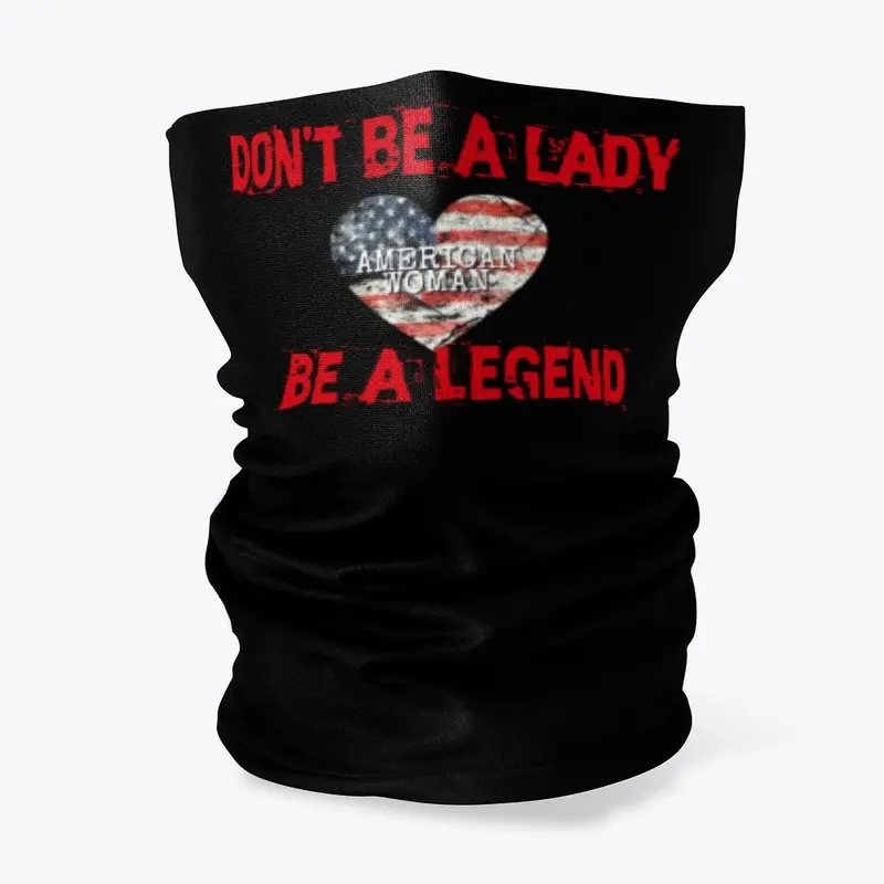 American Woman Lady Legend Red